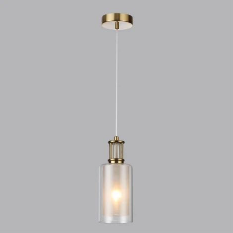Подвесной светильник Odeon Light Saga 5088/1A античная бронза/стекло E14 1*40W (220V, на проводе, круглые)