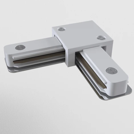 Коннектор L-образный Unity белый (однофазный) Maytoni Technical TRA001CL-11W (220V)