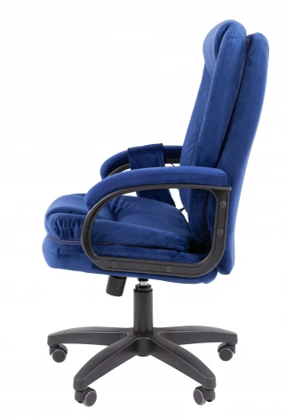 Кресло Chairman Home 668 Россия ткань Т-82 синий MSG LT 7200084