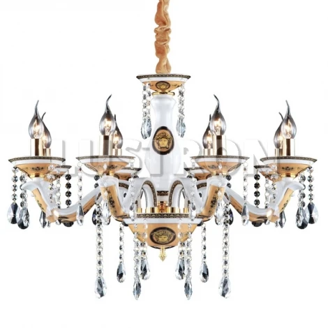 Подвесная люстра Arte Lamp Belveder A6610LM-8GO