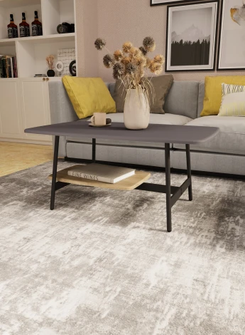 Стол журнальный Калифорния Юкон Графит/дуб сонома 9557096201