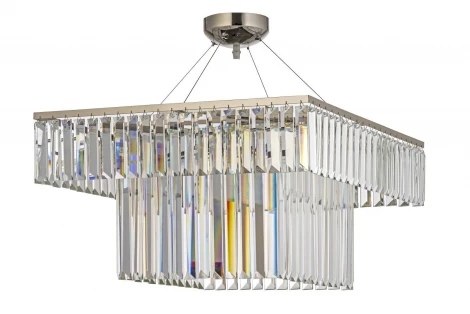 Подвесная люстра Arti Lampadari Enio E 1.5.50.100 NP (220V, хрусталь, на тросе)