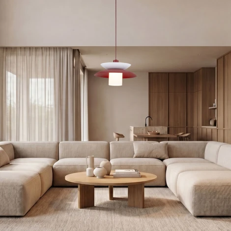 Подвесной светильник TK Lighting Verado Burgund 11768