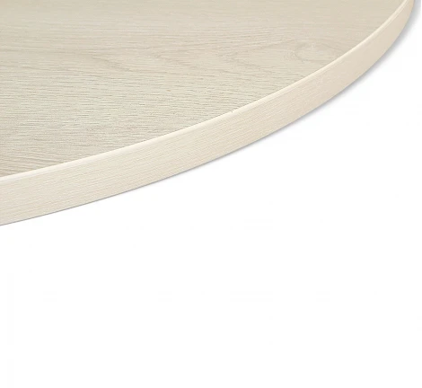 Стол Sheffilton SHT-T104/80 ЛДСП черный муар/дуб беленый 9985365602