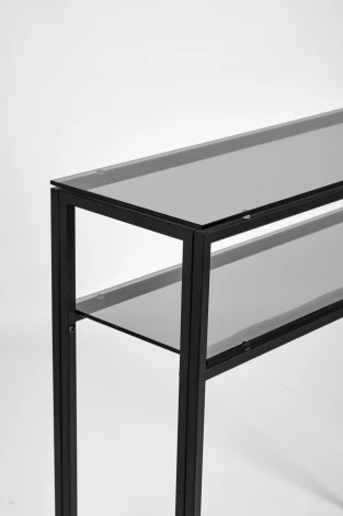 Консольный стол AllConsoles 1044-CB grey черный муар
