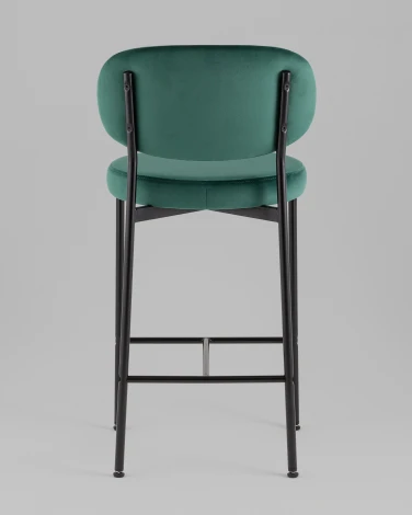 Стул полубарный Бриф VD велюр зеленый Stool Group УТ000042502