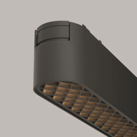Трековый светильник Basis Grid Radity 3000K 12Вт 120° LED (магнитный) Maytoni Technical TR084-1-12W3K-B (48V)