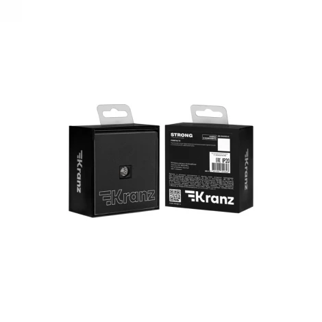 Розетка TV с/у антрацит Kranz Strong KR-78-0723-5