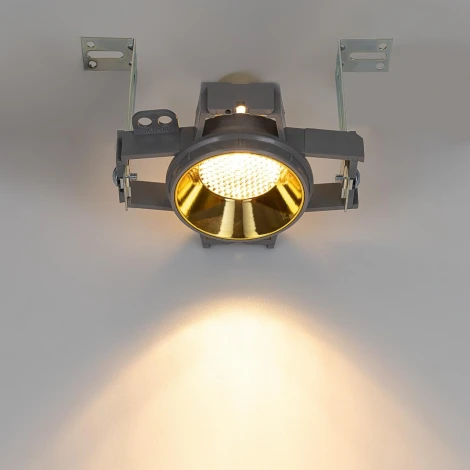Встраиваемый безрамочный светильник Skytek CLP10M5 MOD.10 Золото