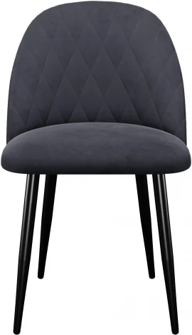 Стул DikLine 302 B28 ANTRACITE, ножки черные