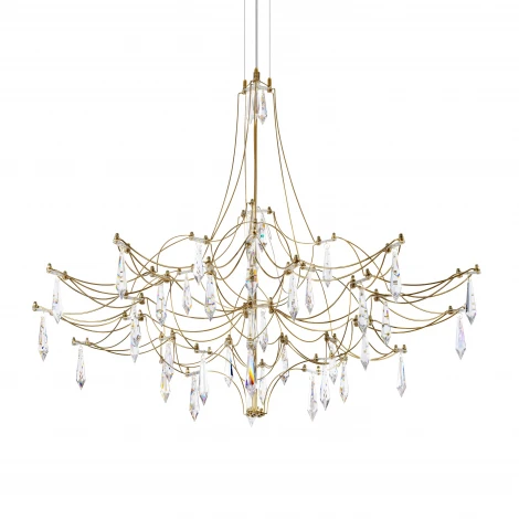 Подвесная люстра светодиодная Loft It Mira 10588/800 Gold Asfour