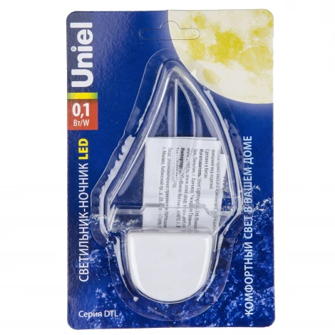 Ночник Uniel DTL-315 Кораблик/White