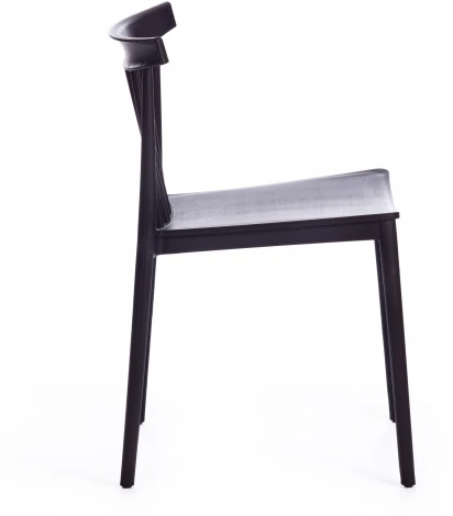Стул FERMA (mod. 707) пластик, 50 х 51 76 см, Black (черный) Tetchair 19156