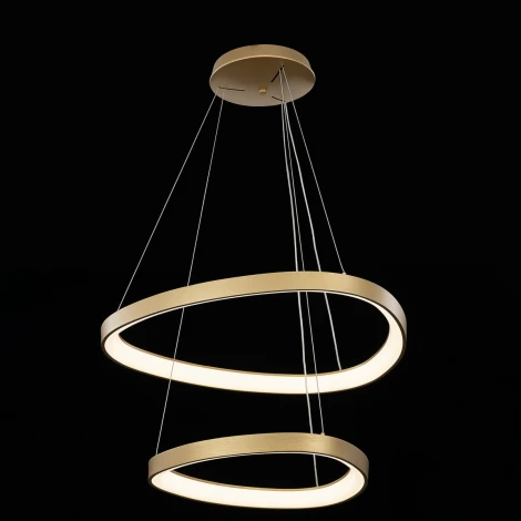 Подвесой светильник светодиодный Citilux Genka CL756A072 Золото Смарт