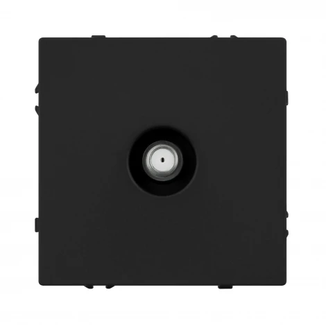 Механизм спутниковой розетки SCT-NOBE-MST1-SFPL-BK (SAT) (Arlight, Черный оникс) 054297