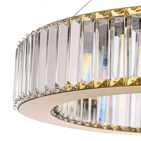 Подвесной светильник Arti Lampadari Anzio L 1.5.60.100 G (LED, 220V, на тросе, кольцо)