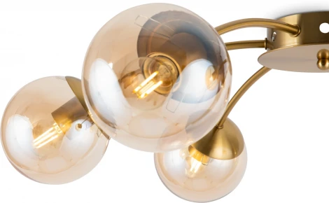 Потолочная люстра Freya Blaze FR5158PL-06BS шарики