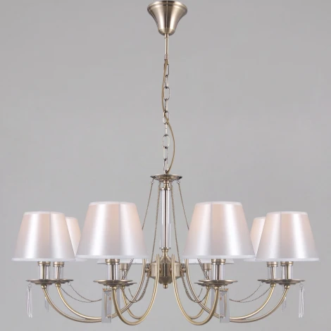 Подвесная люстра ILLUMICO IL9466-8PSQ-26 AB ELITE