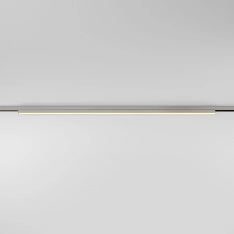 Трековый светильник магнитный светодиодный 24W 48V 3000K (никель) Elektrostandard Line Magnetic 85527/01
