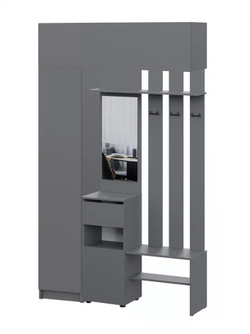 Прихожая Бали, Графит. Комплект 14 Арника 00-00287671