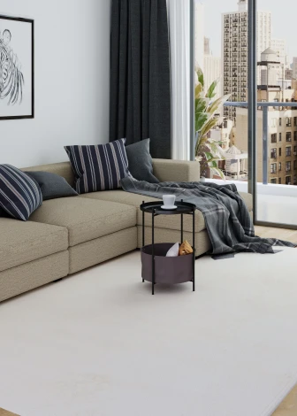 Журнальный стол LAVARIS Элдэй CUBA CHOCOLATE(Коричневый)/черный муар 6238440803