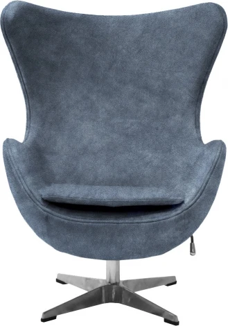 Кресло Bradex Home EGG STYLE CHAIR темно-серый, искусственная замша (RF 0691)