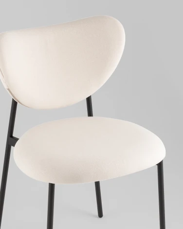 Стул Rina велюр молочный Stool Group УТ000042340