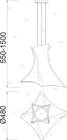 Подвесной светильник Mantra Twist 5070