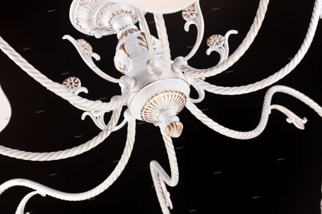 Потолочная люстра Arte Lamp Chiesa A2814PL-8WG