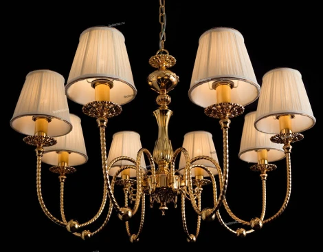 Подвесная люстра Arte Lamp Orafo A2044LM-8GO
