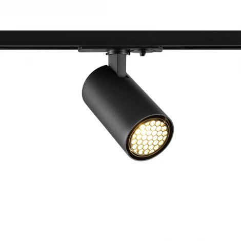 Трековый светильник однофазный светодиодный Novotech Selene 359913 черный трехжильный LED 15W 220V 3000К