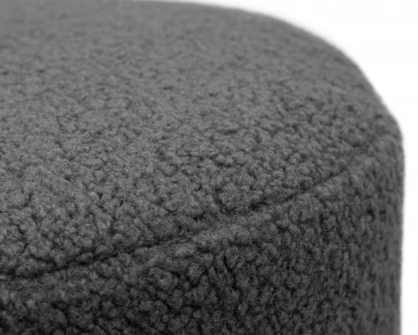 Пуф DOBRIN DANNY BLACK (темно-серое букле (16)) LM-2050_BlackBase