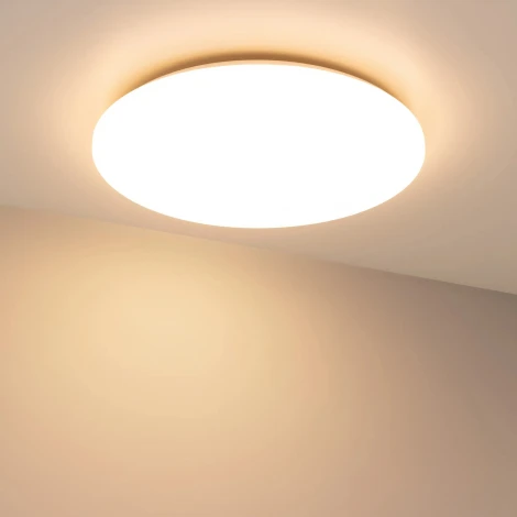 Потолочный светильник SP-FAVOR-R600-50W Day4000-MIX-RGB (WH, 100 deg, 230V, Tuya Zigbee) (Arlight, IP54 Пластик) 057444