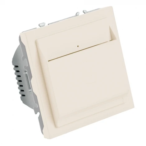 Выключатель карточный (механизм) 250В 40А RSW40-5114-08 кашемир, soft touch Stekker Эмили 50702