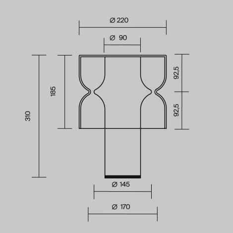 Настольная лампа светодиодная Maytoni Ветро / Vetro 3000К 9Вт MOD485TL-L9AM3K