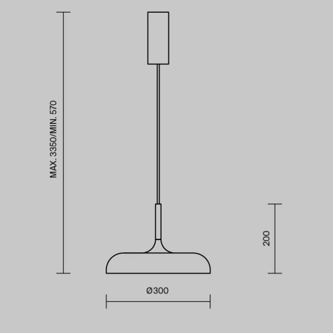 Подвесной светильник Maytoni Gerhard MOD189PL-L12B3K1 (LED, 220V, на проводе)