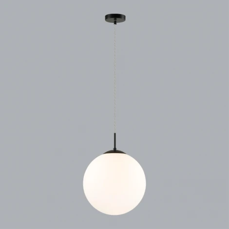 Подвесной светильник Lumion Summer 6510/1A SUSPENTIONI черный E27 1*60W 220V (на проводе, шар)