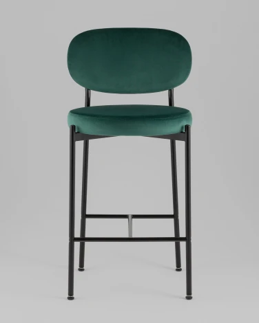 Стул полубарный Бриф VD велюр зеленый Stool Group УТ000042502