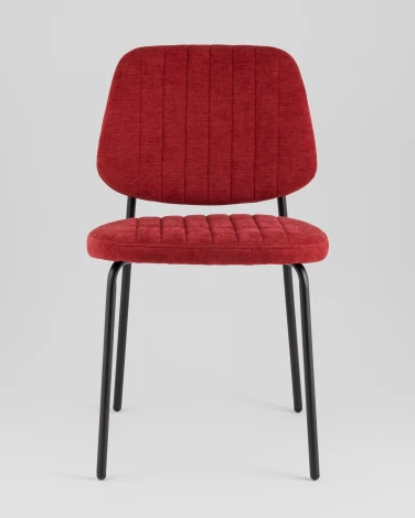 Стул обеденный Patrys бордовый шенилл Stool Group УТ000042059