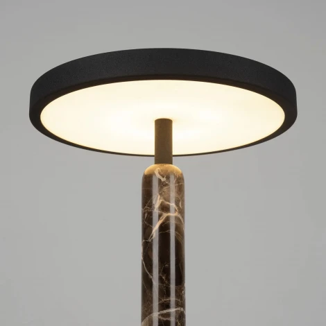 Настольная лампа SP-ALYSS-TAB-R22.5x30-5W Warm3200-MIX (CF-BK, 110 deg, 230V) (Arlight, IP20, Мрамор) 061708