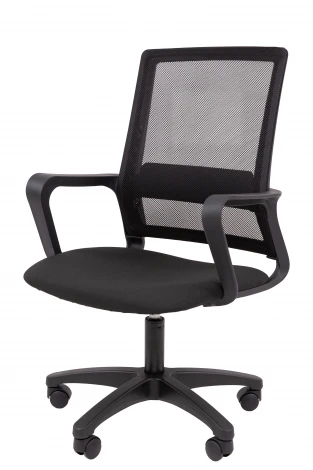 Офисное кресло Chairman 606LT Россия TW-01 черный 7169980