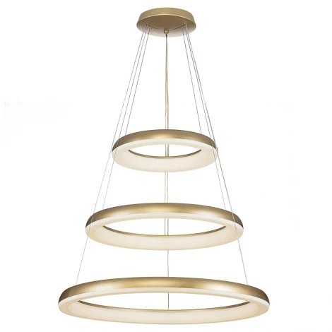 Подвесная люстра светодиодный Юпитер Смарт Citilux CL730A152S Золото