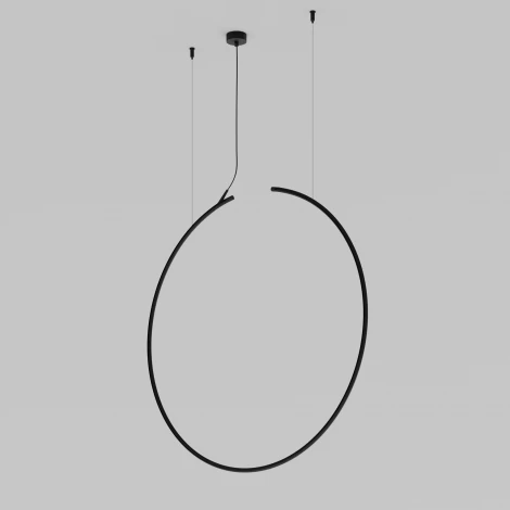 Шинопровод модульный низковольтный подвесной круглый D800мм вертикальный 24V Maytoni Technical Busbar trunkings Arity TRX233-RV-D800-B