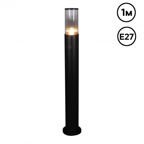 Наземный светильник Reluce 09982-0.7-001JH 1.0M E27 BK RLOS