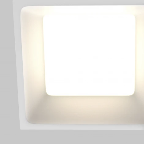 Встраиваемый светильник 12W Maytoni Okno DL056-12W3-4-6K-W (LED, 220V, круглые, IP44)