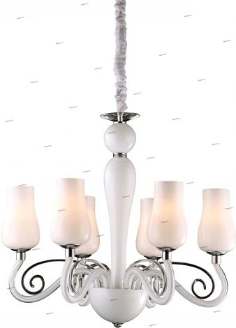 Подвесная люстра Arte Lamp Biancaneve A8110LM-6WH