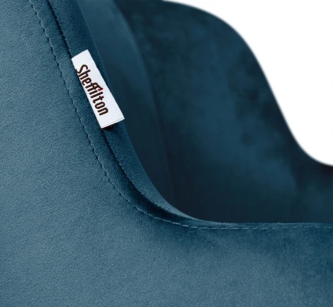 Стул Sheffilton SHT-ST39/S95-1 тихий океан/черный муар/золото 6692492601