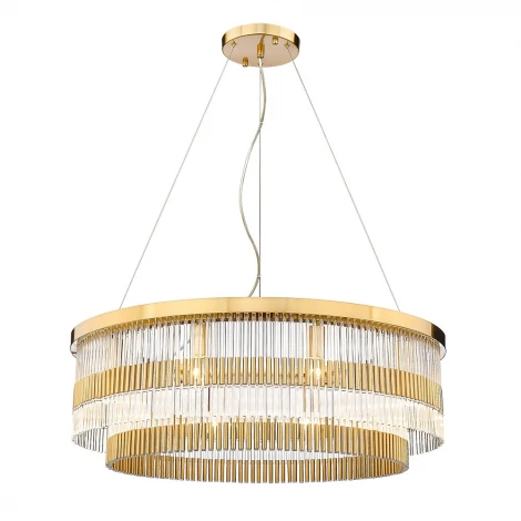 Подвесная люстра Divinare Brillante 6813/17 LM-10 (220V, на тросе, круглые)