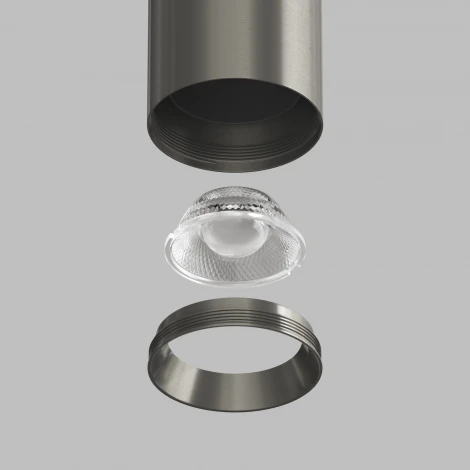 Накладной светильник Denkirs Shine Tube DK2615-DN 7W темный никель (LED, 220V, круглые)