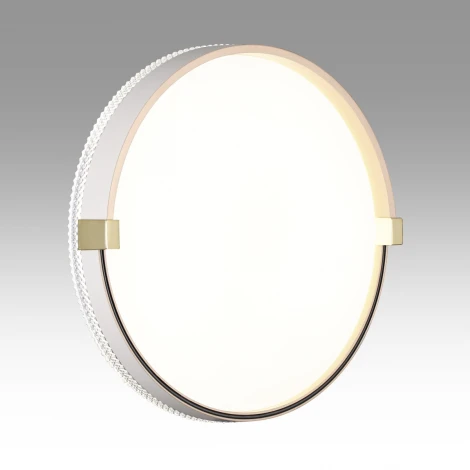 Настенно-потолочный светильник Sonex Olidi White 7646/CLN пластик/белый/золотой LED 36Вт 4000К